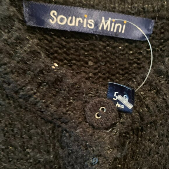 Souris Mini Cardigan Youth Size 5-6 - Picture 3 of 8
